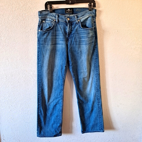 7 For All Mankind Other - 7 For All Mankind Straight Denim Jeans